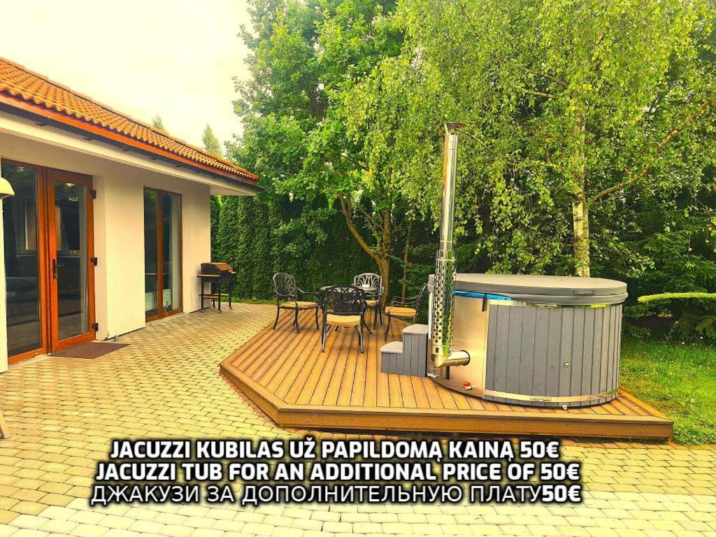 Zupe Guest House Radailiai Eksteriør bilde